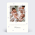 Remerciements Naissance Motif Coeur Lilas