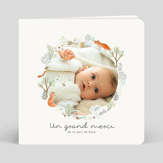Les plus jolies cartes de remerciement pour un cadeau de naissance - Les  LouvesLes Louves