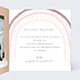 Carte remerciement naissance Petit arc-en-ciel Intérieur Droit