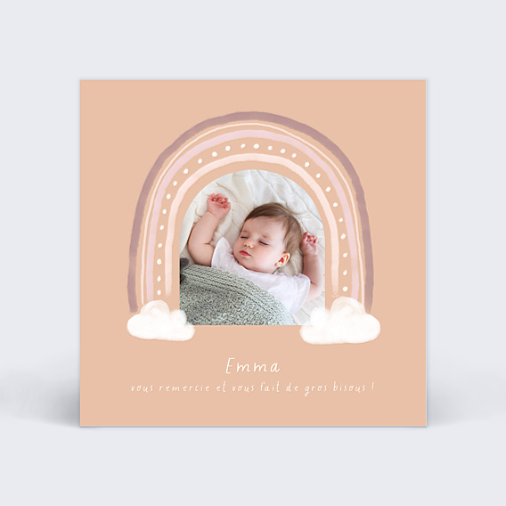 Remerciements Naissance Petit arc-en-ciel