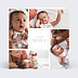 Remerciements Naissance Lettrine Multiphoto