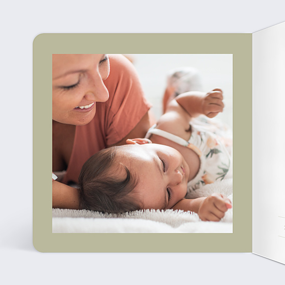 Remerciements Naissance Lettrine Multiphoto
