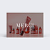 Remerciements Professionnels Cosmétique