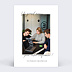 Carte remerciement professionnel Effet Photo Vintage
