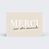 Remerciements Professionnels Moderne