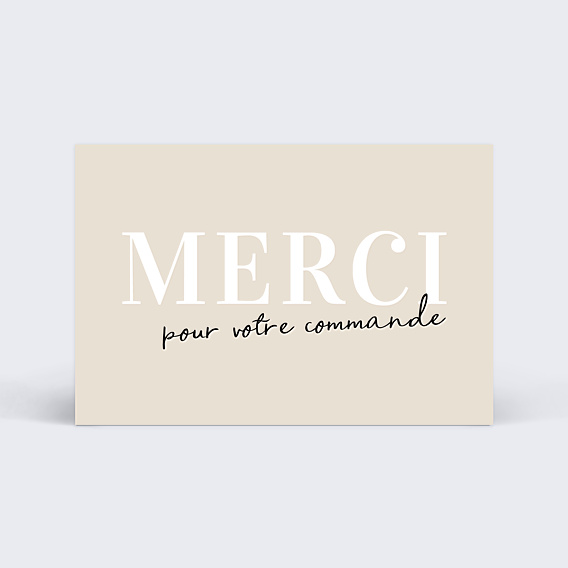 Remerciements Professionnels Moderne