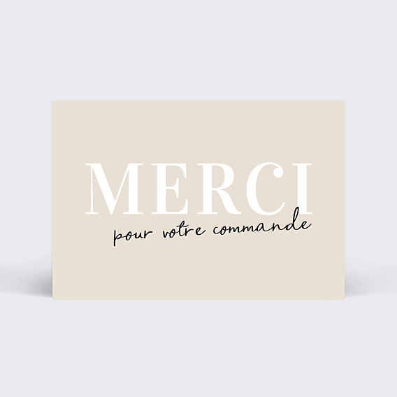 Remerciements Professionnels Moderne