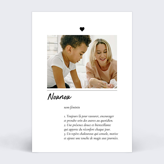 Remerciements Toutes Occasions Définition nounou
