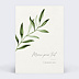 Carte remerciement invitation Olivier