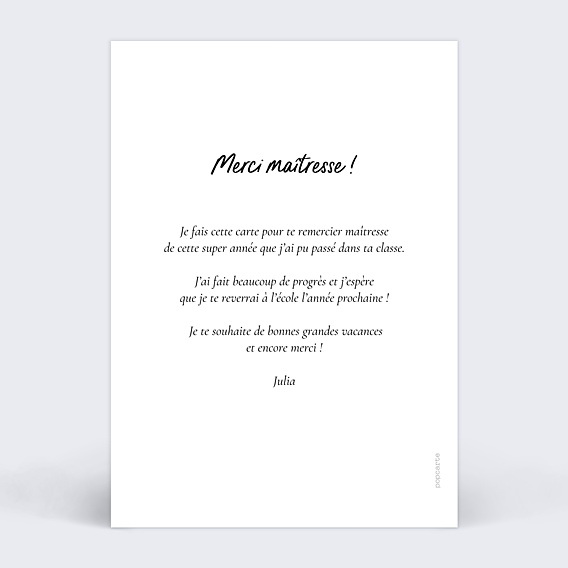 Remerciements Toutes Occasions Définition maîtresse line art