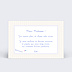 Carte remerciement invitation Merci Maîtresse Verso