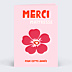 Remerciements Toutes Occasions Fleur iconique