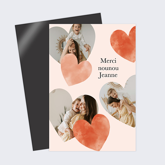 Remerciements Toutes Occasions Éclats de Coeurs