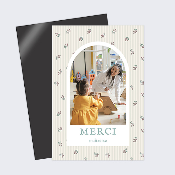 Remerciements Toutes Occasions Florale minimale