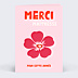 Remerciements Toutes Occasions Fleur iconique