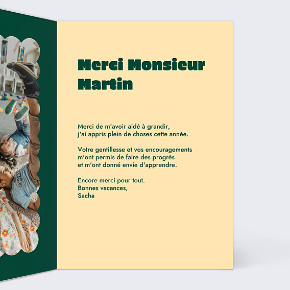 Remerciements Toutes Occasions Quatre mots