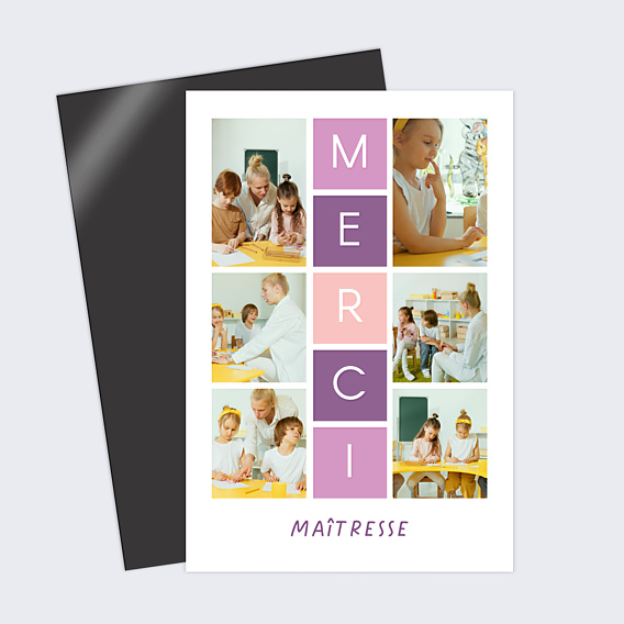 Remerciements Toutes Occasions Marelle maîtresse