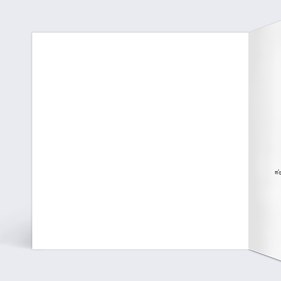 Carte de remerciement Fleurs pour Maîtresse Intérieur Gauche