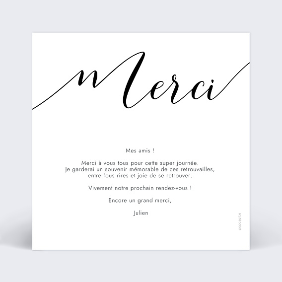 Remerciements Toutes Occasions Stylo Plume