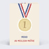Remerciements Toutes Occasions Médaille