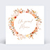 Remerciements Toutes Occasions Ronde Florale