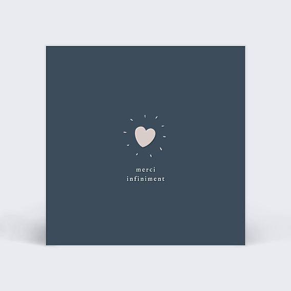 Remerciements Toutes Occasions Petit coeur