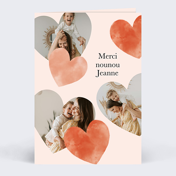 Remerciements Toutes Occasions Éclats de Coeurs