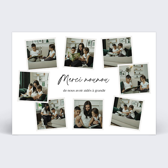 Remerciements Toutes Occasions Multi polaroids