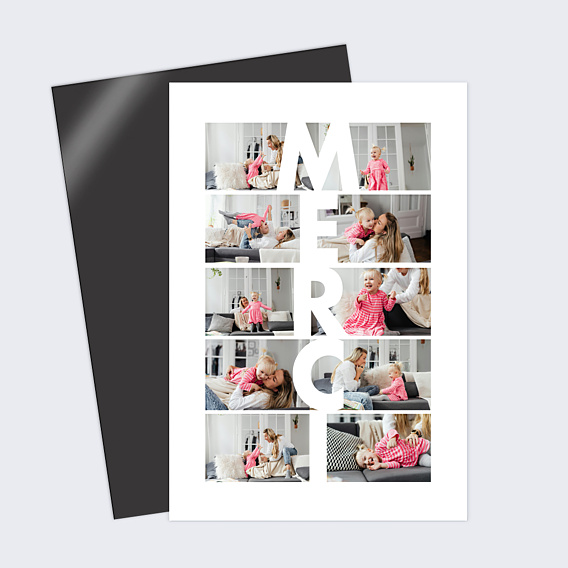 Remerciements Toutes Occasions Merci Vertical
