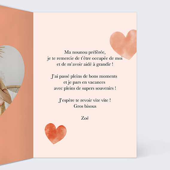 Remerciements Toutes Occasions Éclats de Coeurs