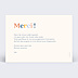 Remerciements Toutes Occasions Merci coloré