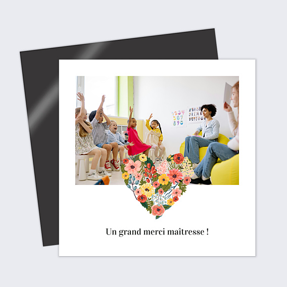 Remerciements Toutes Occasions Joli Coeur