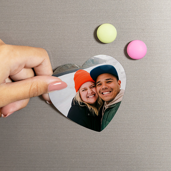 Magnets Magnet photo cœur