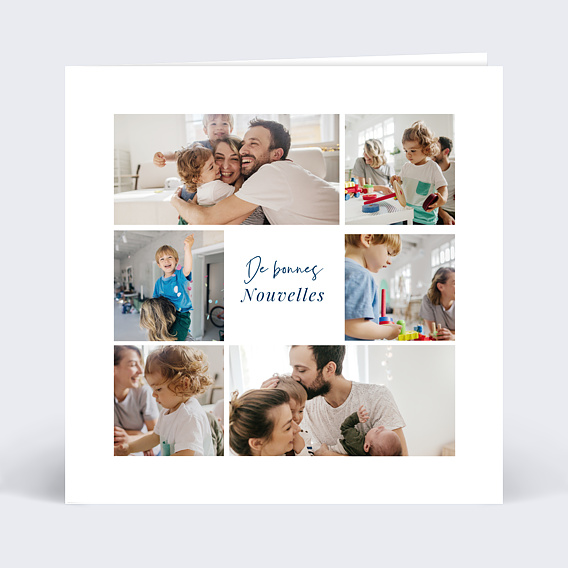 Carte amitié Chic Recto