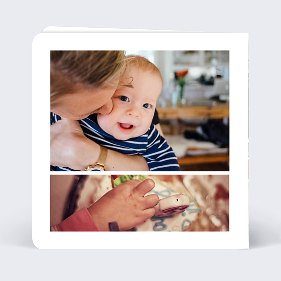 Carte amitié Classique Verso