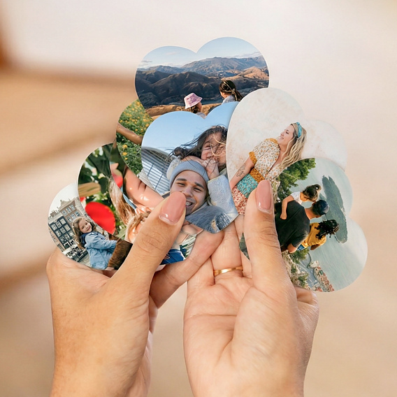 Magnets Magnet photo cœur