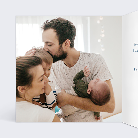 Carte amitié Chic Intérieur Gauche