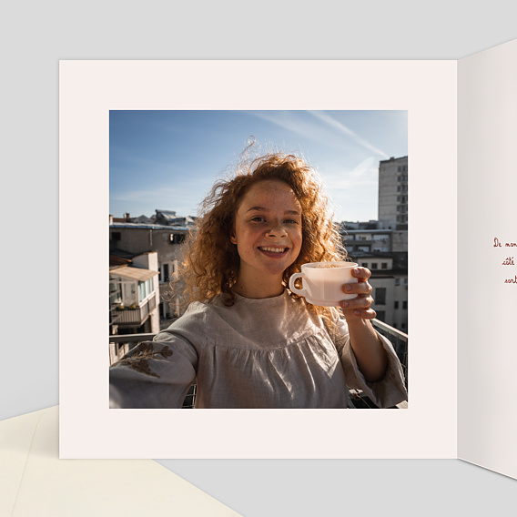 Carte amitié Kit de Survie Intérieur Gauche