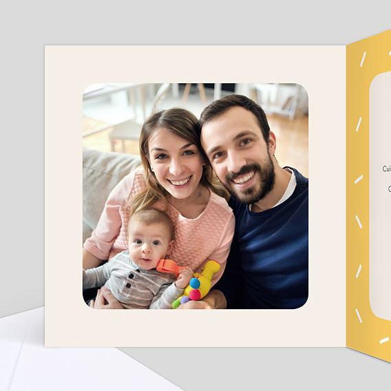 Carte amitié Restons Positifs Intérieur Gauche