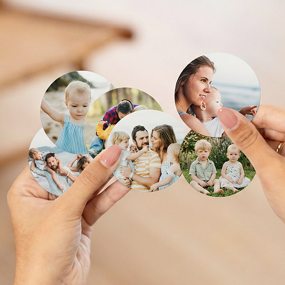 Magnets Magnet photo rond