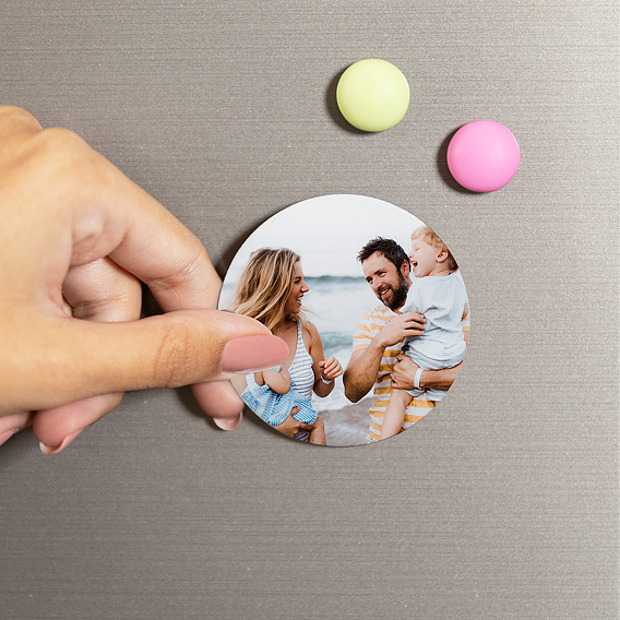 Magnets Magnet photo rond