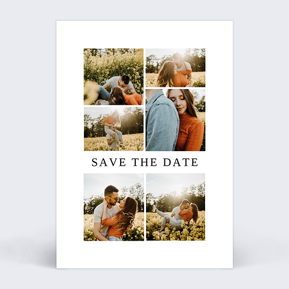 Save the Date Bandeau Central