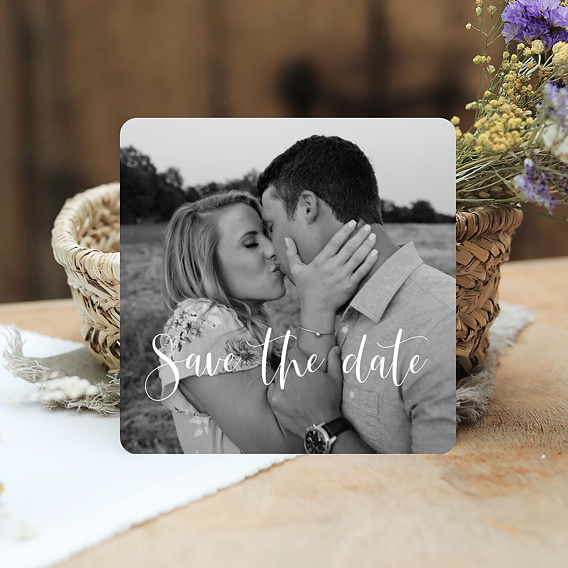 Save the date Calligraphie 
