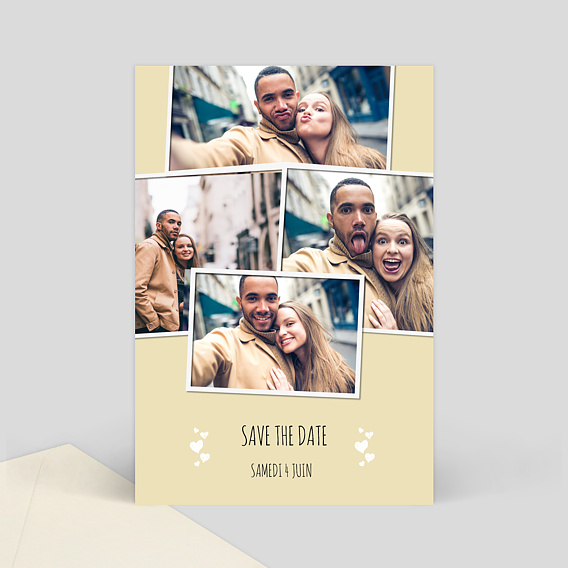 Save The Date Coeurs en Fête