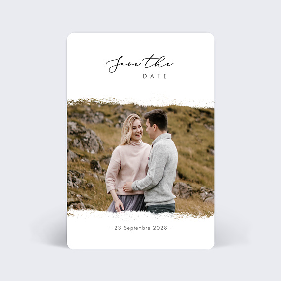 Save the date Effet Photo