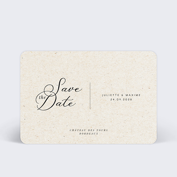Save the date Evidence