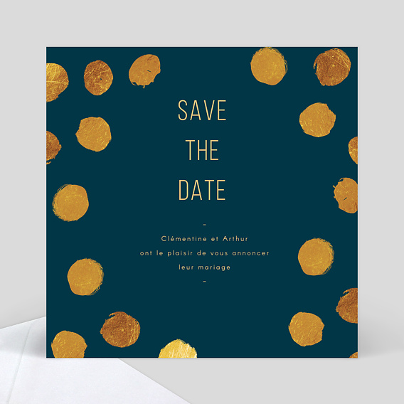 Save the Date Graphique Chic