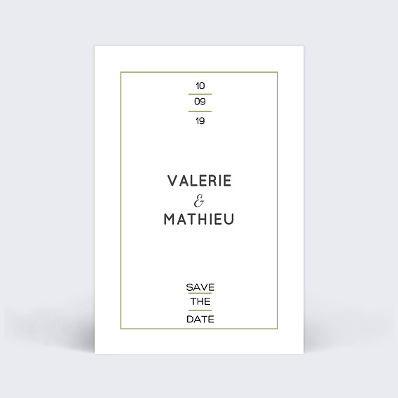 Save The Date Graphique