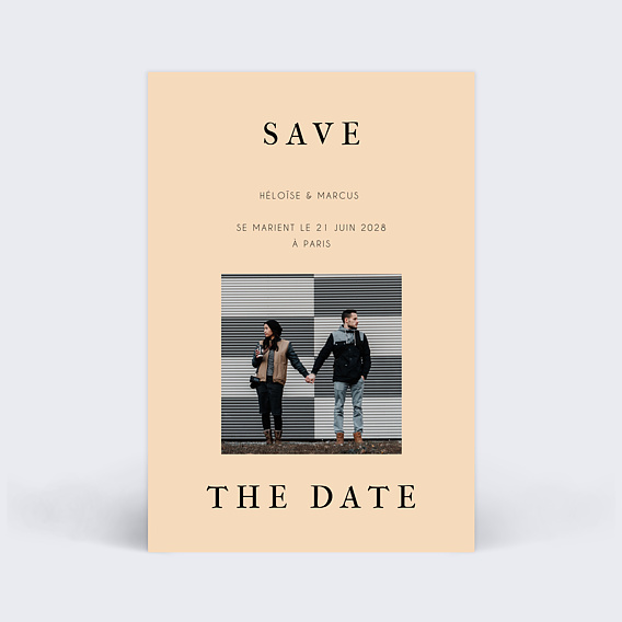 Save the Date Mister M Marcus