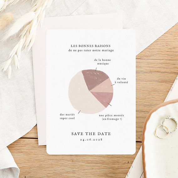 Save the date Notre Mariage
